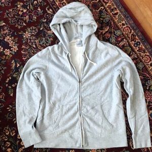 Jcrew zip up hooded sweatshirt